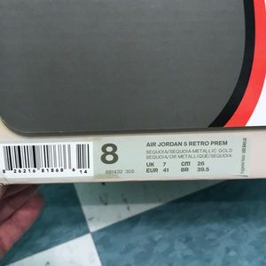 Air Jordan’s 5 retro prem